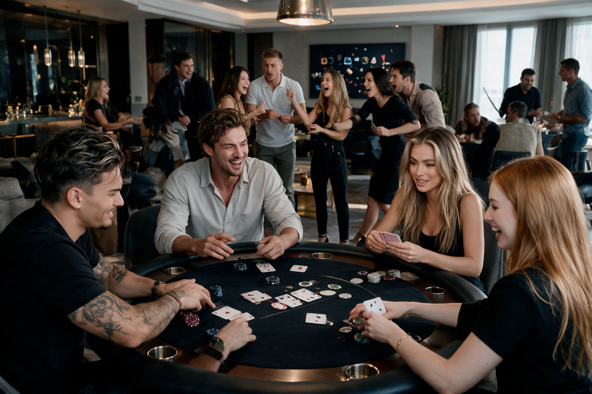Cashmere adult game night and social poker