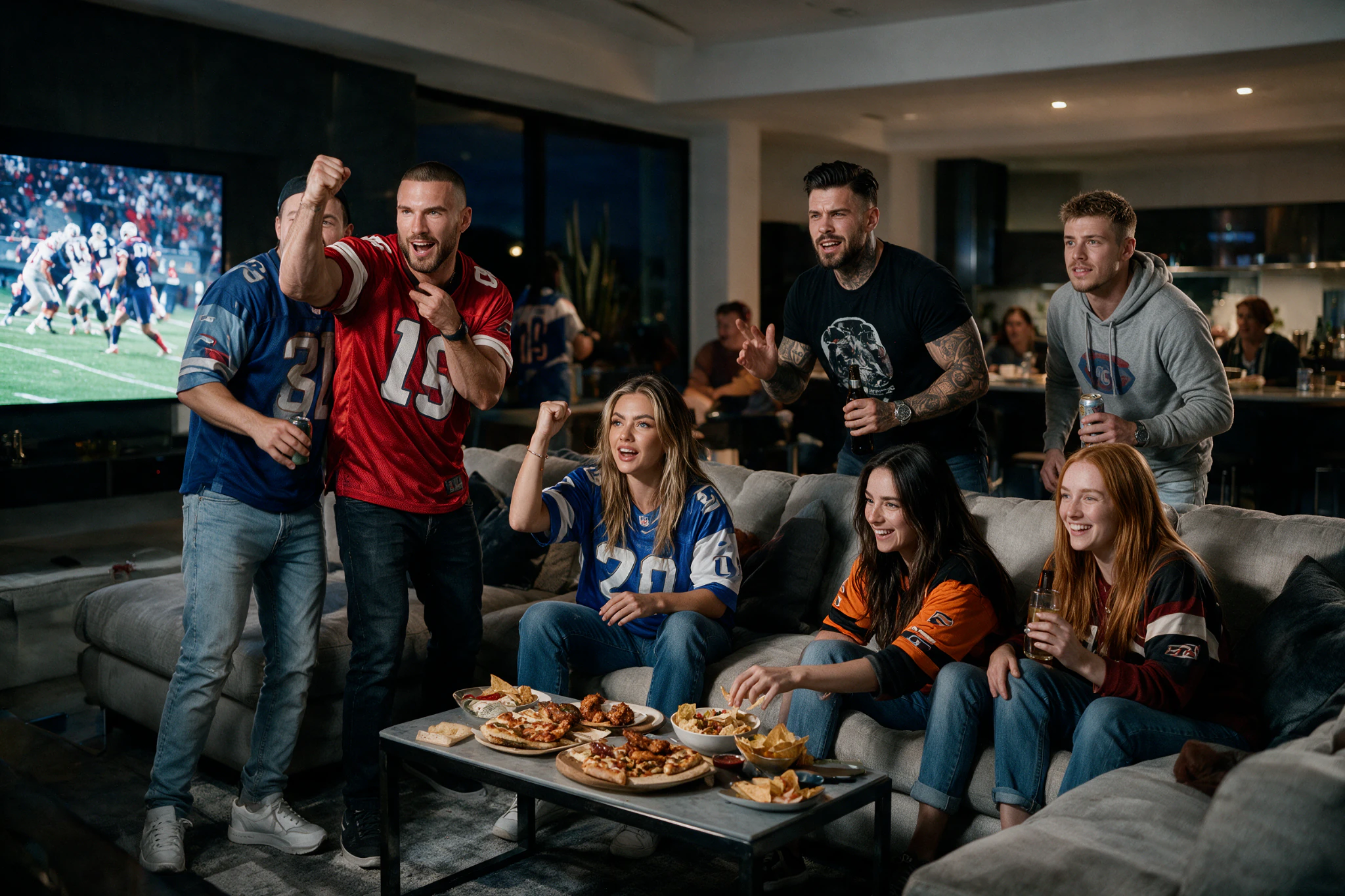 Cashmere sports watch party